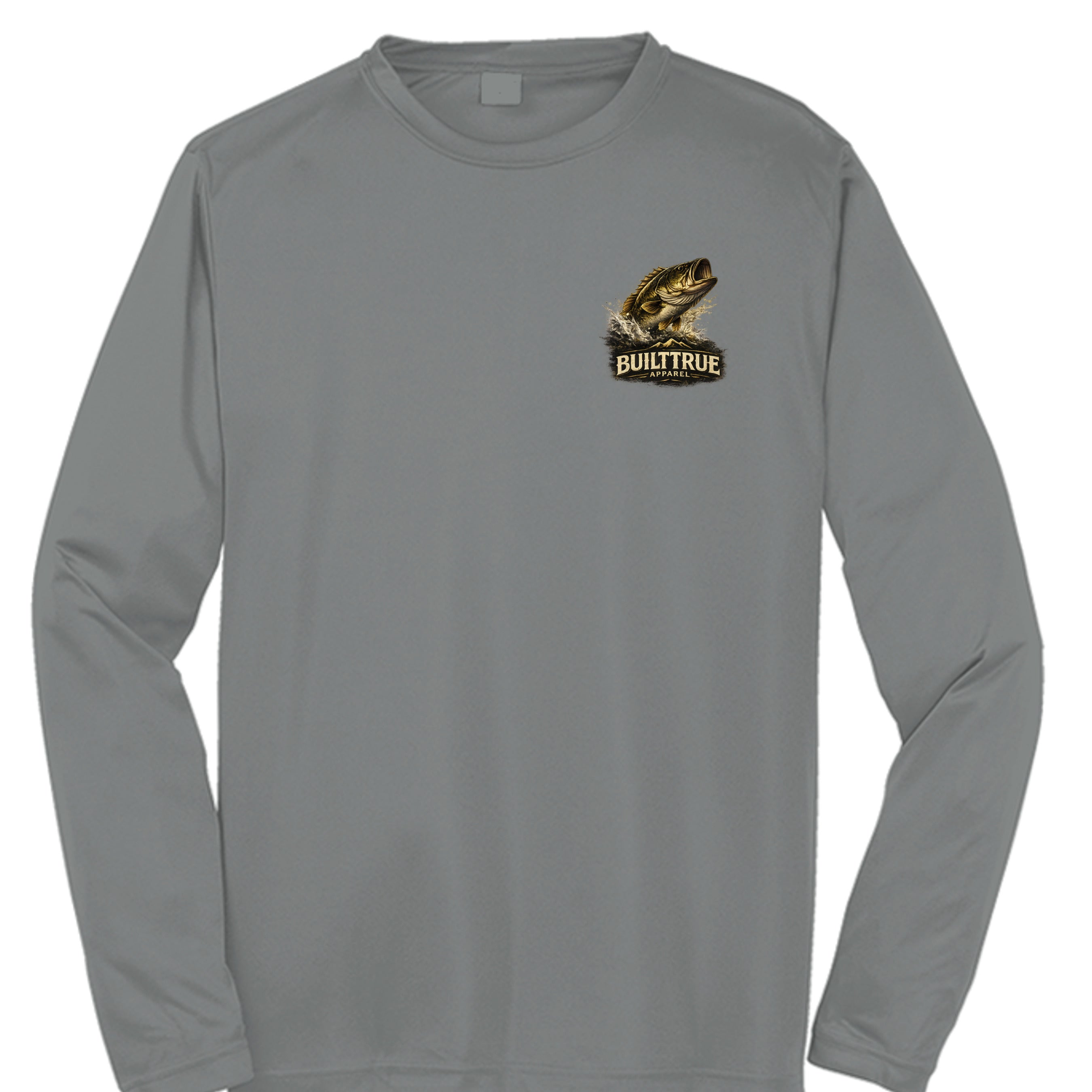 Iron Grey Heather - ST350LS - FRONT