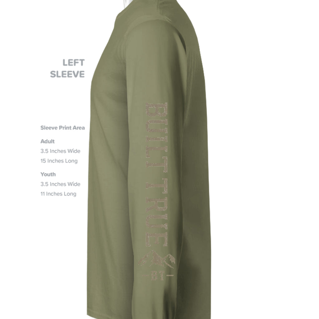 Olive Drab Green - ST350LS - SLEEVE_LEFT